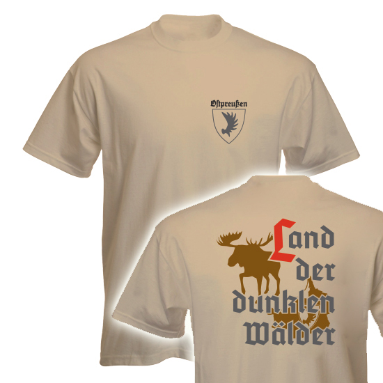 T-Shirt- Land der dunklen Wälder beige