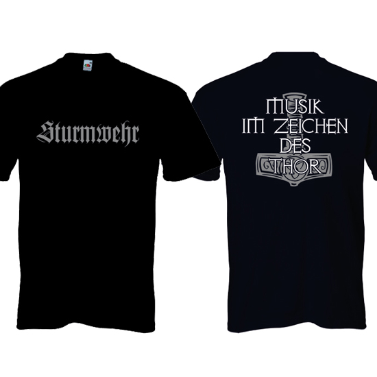 T-Shirt- Sturmwehr-Musik im Zeichen des Thor T-Shirt- Sturmwehr-Musik im Zeichen des Thor