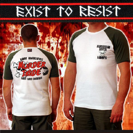 T-Shirt- National Born Killers - Murder Inside (Kontrast)