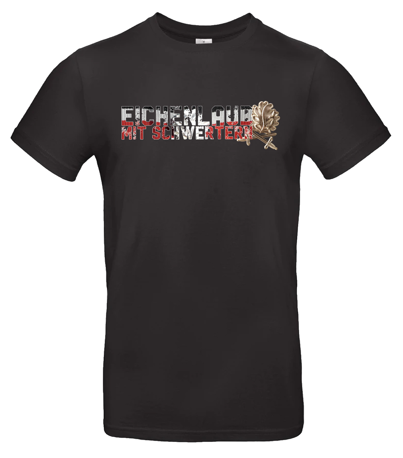 T-Shirt- Eichenlaub mit Schwertern Logoshirt
