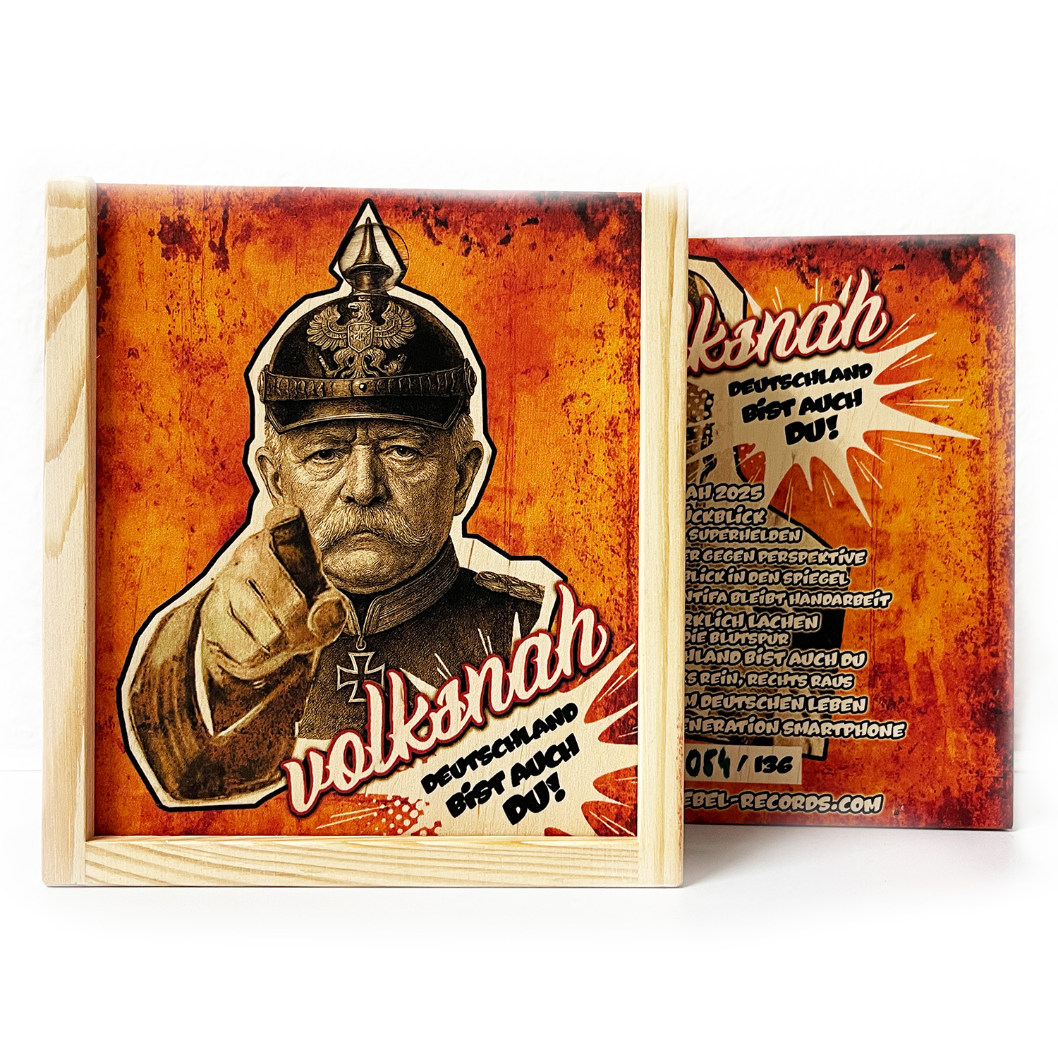 Volksnah – Deutschland bist auch du! (Holzbox)