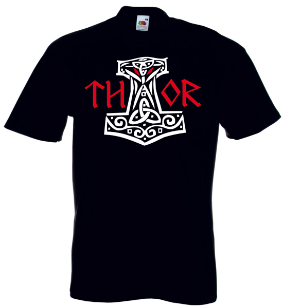 T-Shirt- Thor + Hammer T-Shirt- Thor + Hammer