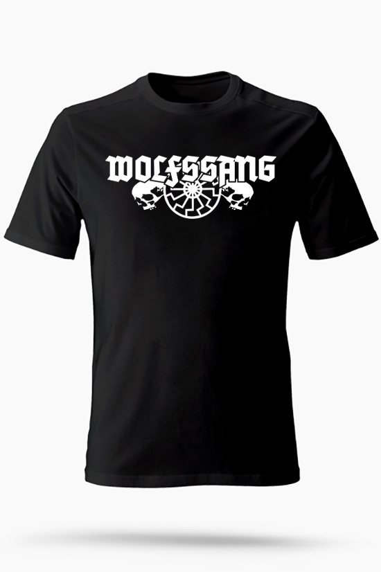 T-Shirt- Wolfssang - Logo (schwarz) T-Shirt- Wolfssang - Logo (schwarz)