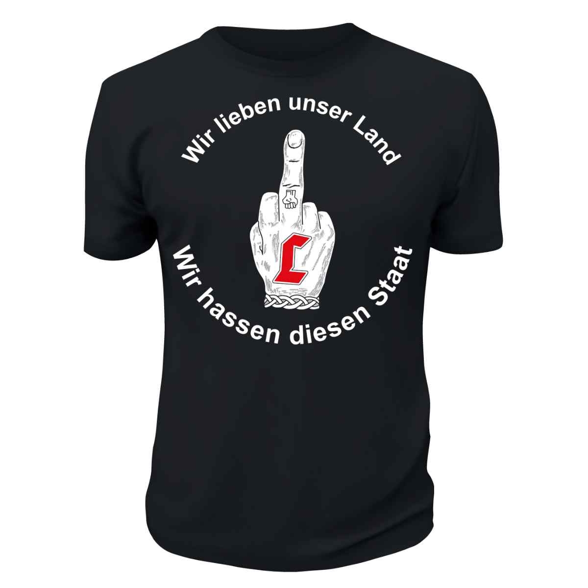 T-Shirt- Lunikoff-Wir lieben unser Land