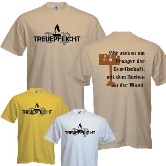 T-Shirt- Treuepflicht - Am Pranger T-Shirt- Treuepflicht - Am Pranger