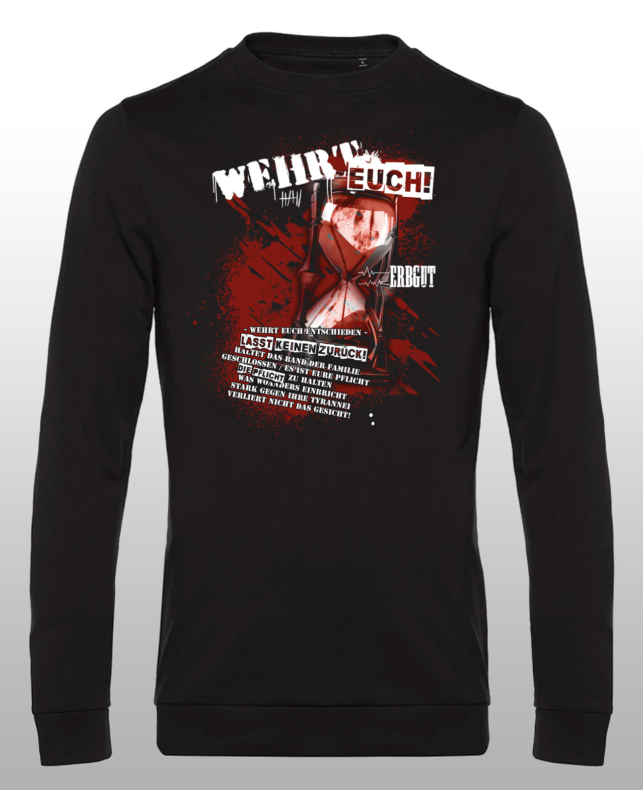Sweatshirt- Erbgut-Wehrt euch