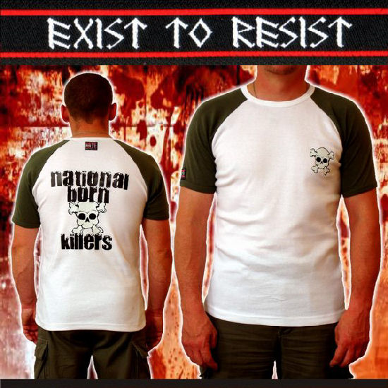 T-Shirt- National Born Killers (Kontrast) T-Shirt- National Born Killers (Kontrast)