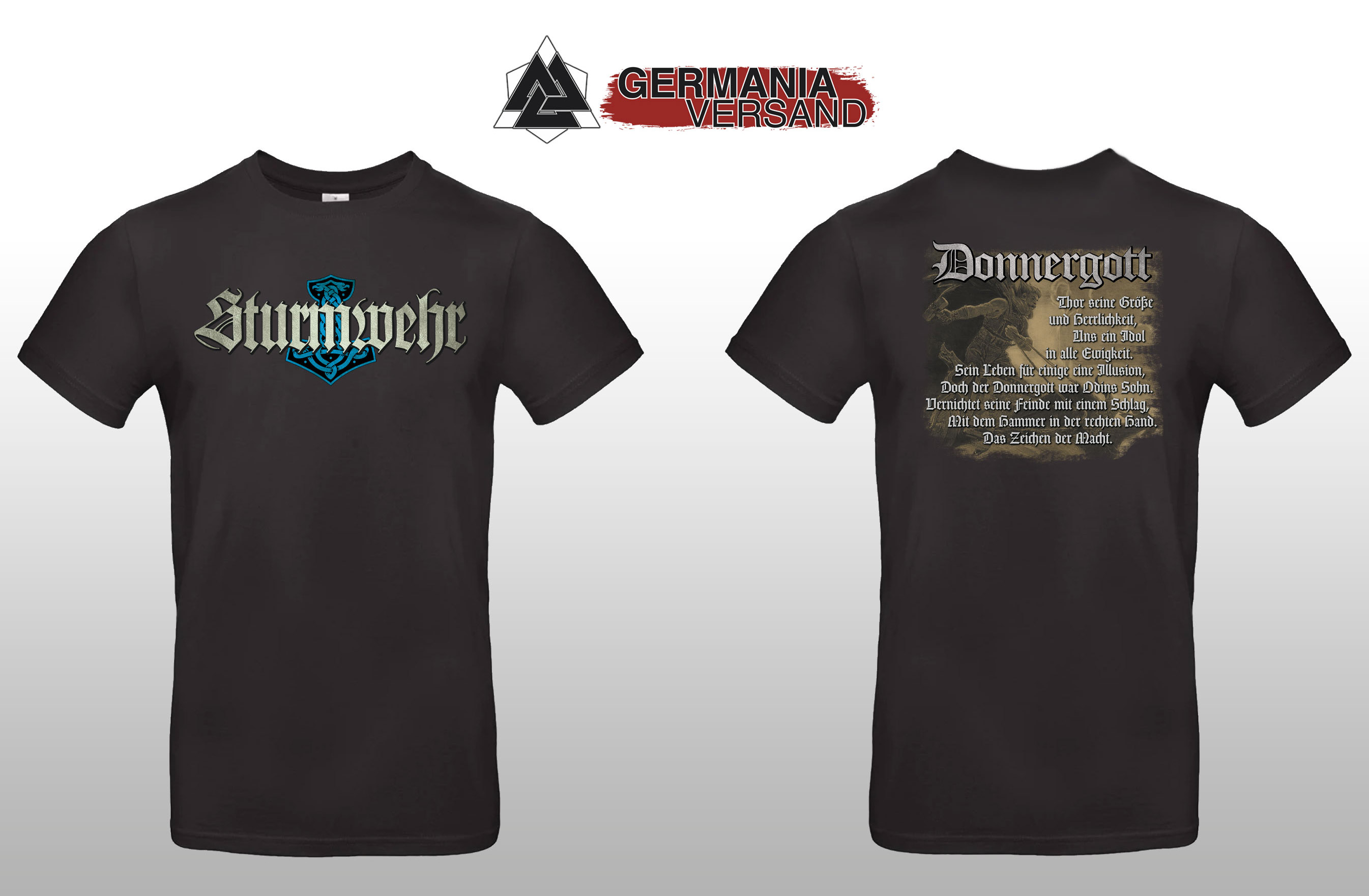 T-Shirt- Sturmwehr - Donnergott